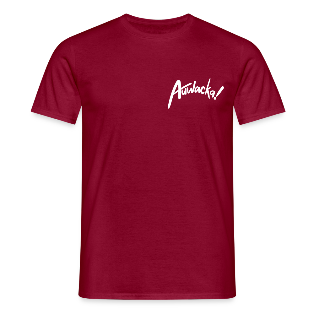 Auwacka! - Männer Premium T-Shirt - Ziegelrot