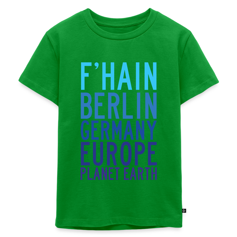 F'hain - Planet Earth - Kinder Premium T-Shirt - Grün