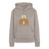 Ick Wees - Frauen Premium Hoodie - Taupe