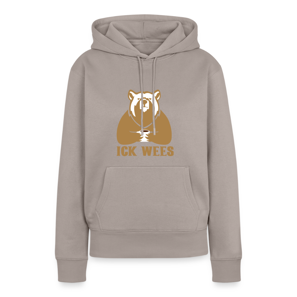 Ick Wees - Frauen Premium Hoodie - Taupe