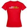 Nich faul! Energieeffizient! - Frauen Premium T-Shirt - Rot