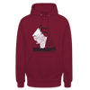 Zypern oder Zehlendorf - Unisex Hoodie - Bordeaux