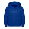 Kleene Schwesta - Kinder Hoodie - Royalblau