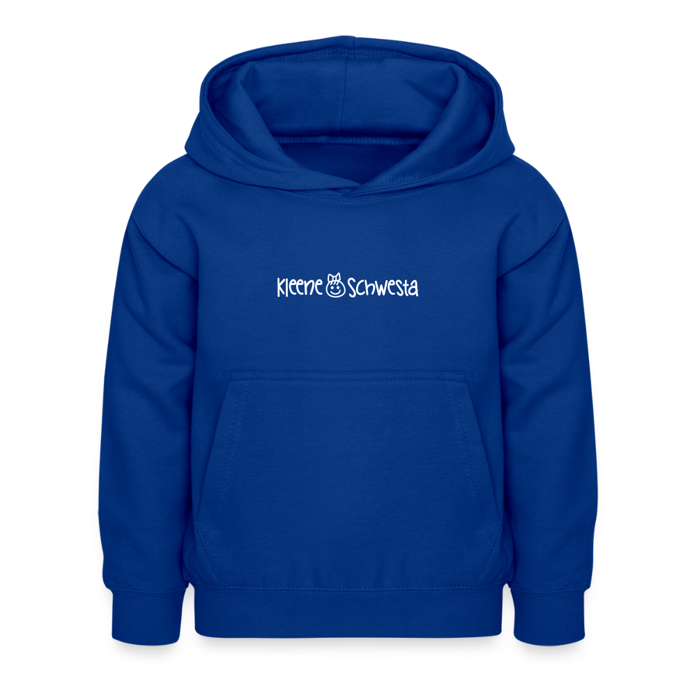 Kleene Schwesta - Kinder Hoodie - Royalblau