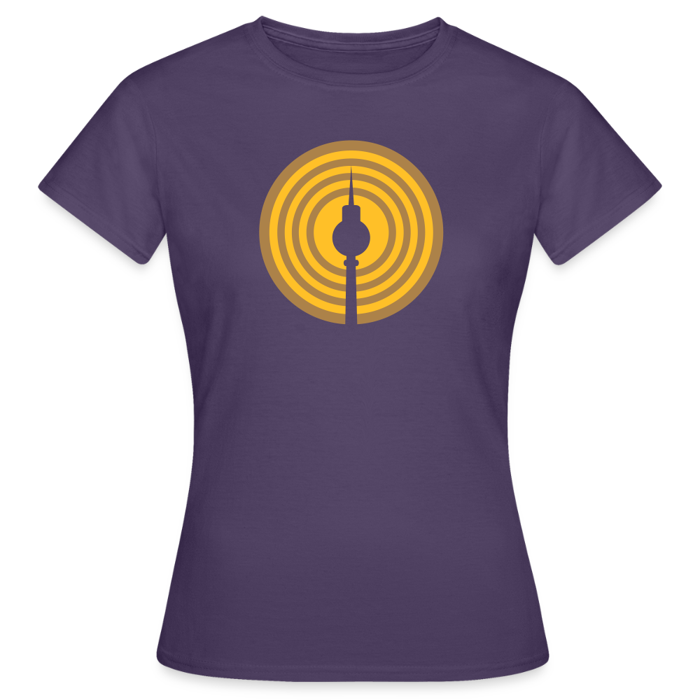 Berlin im Fokus - Frauen Premium T-Shirt - Dunkellila