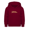 Liebensjewürzich - Kinder Hoodie - Bordeaux
