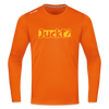 Juckt? - Männer Sport Langamshirt - Neonorange