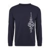 Fernsehturm der Noten - Unisex Pullover - Navy