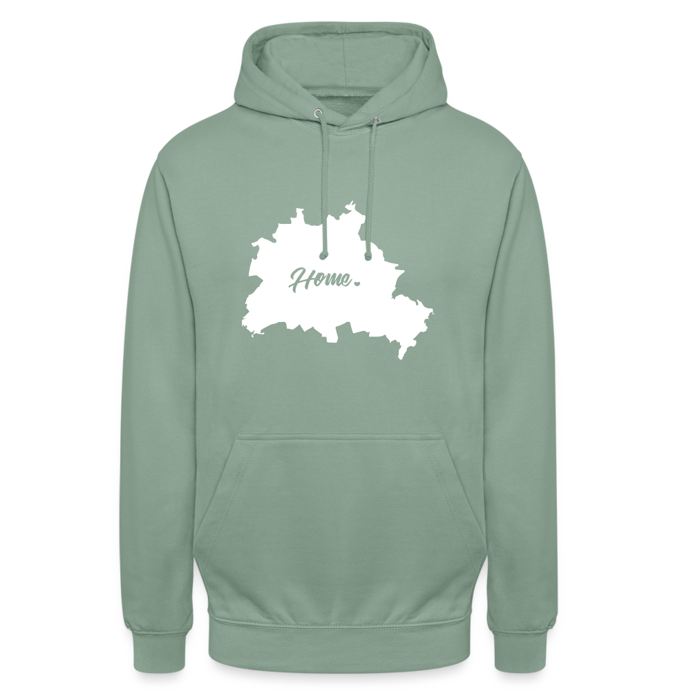 Heimat Berlin - Unisex Hoodie - Graugrün