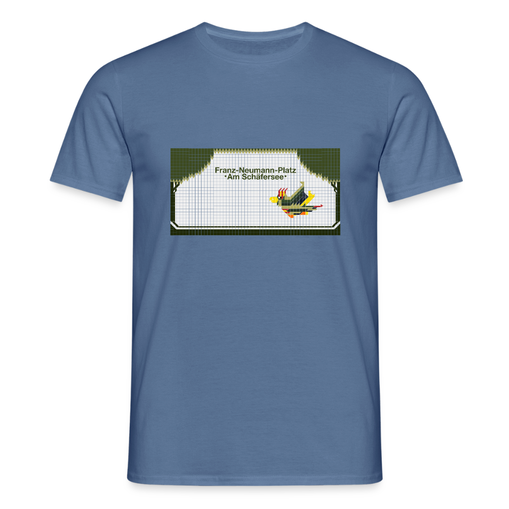 Franz-Neumann-Platz - Männer Premium T-Shirt - Taubenblau