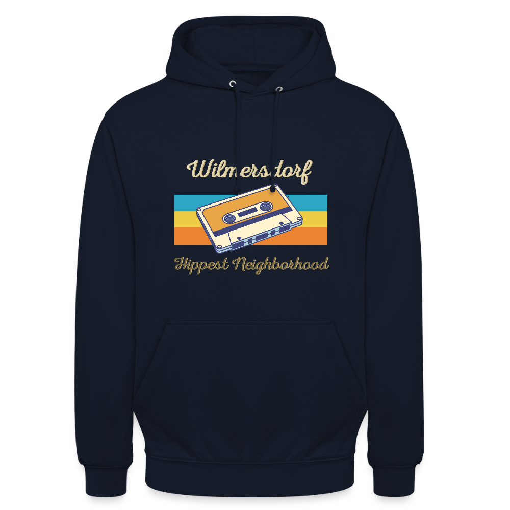Wilmersdorf Hippest Neighborhood - Unisex Hoodie - Navy