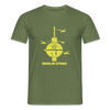 Berlin Stars - gelb - Männer Premium T-Shirt - Militärgrün