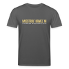 Misstrau' Kamel'n! (trinken wöchentlich) - Unisex Bio T-Shirt - Anthrazit