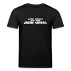 Janz jenau! Ick bin dein Vata! - Unisex Bio T-Shirt - Schwarz