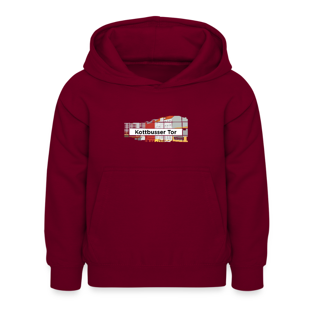 Kottbusser Tor - Kinder Hoodie - Bordeaux