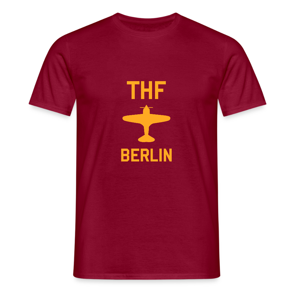 THF - Männer Premium T-Shirt - Ziegelrot