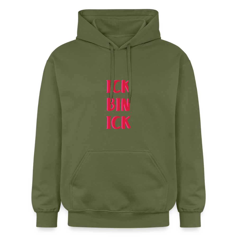 Ick bin Ick! - Hoodie - Militärgrün