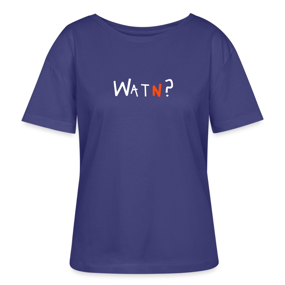 WATN? - Relaxed Rundhals Frauen Bio-T-Shirt - Dämmerung