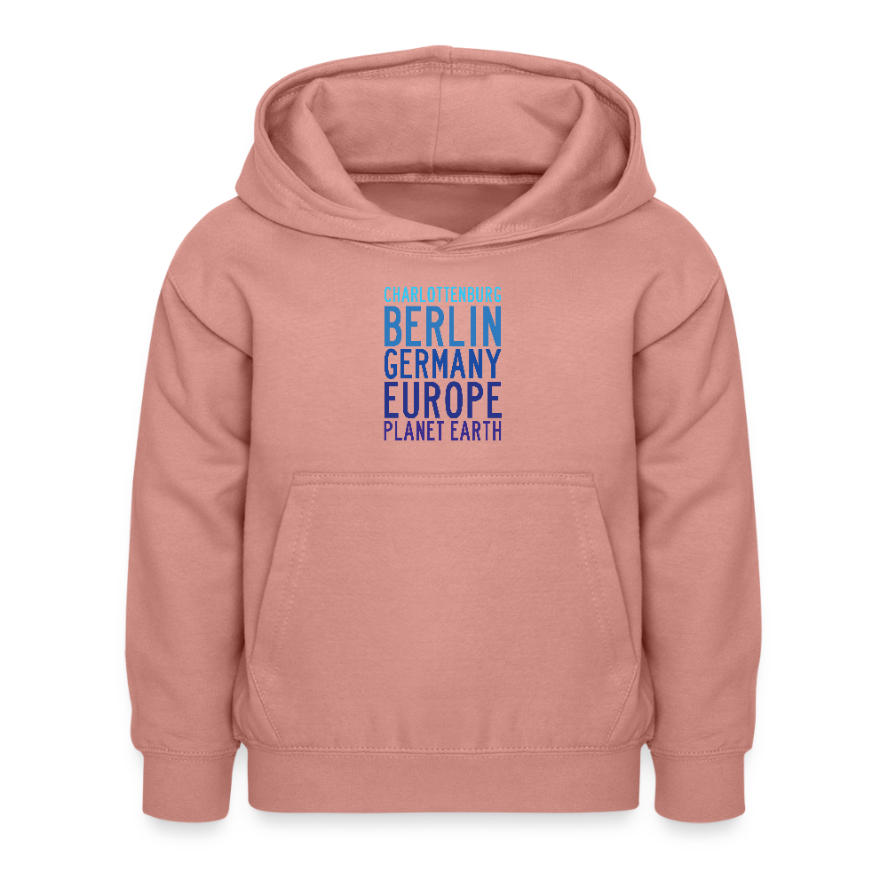 Charlottenburg - Earth - Kinder Hoodie - Altrosa