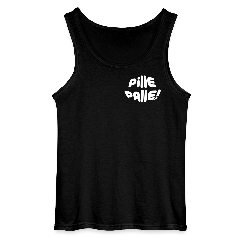 Pille Palle - Männer Tank Top - Schwarz