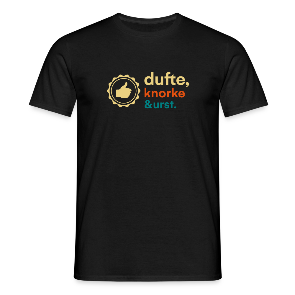 Dufte, Knorke, Urst - Männer Premium T-Shirt - Schwarz