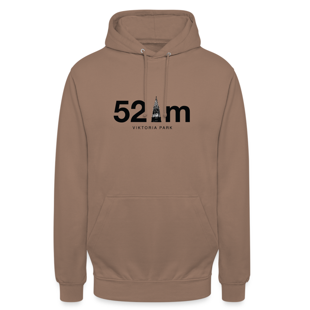 52 m Viktoria Park - Unisex Hoodie - Mokka