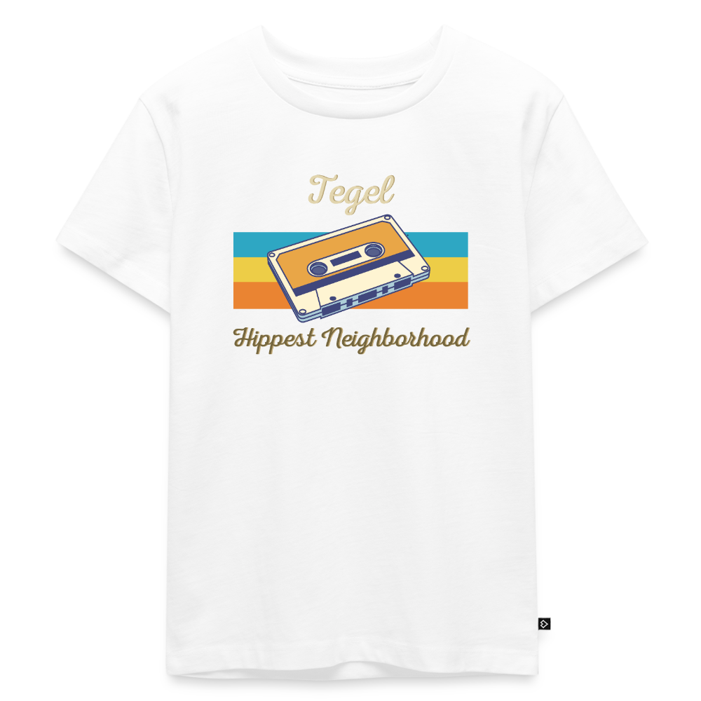 Tegel Hippest Neighborhood - Kinder Premium T-Shirt - Weiß