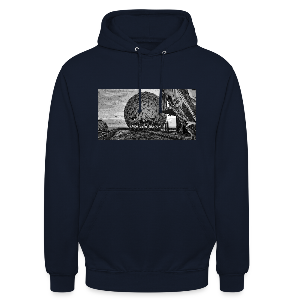 Teufelsberg im Bild - Unisex Hoodie - Navy