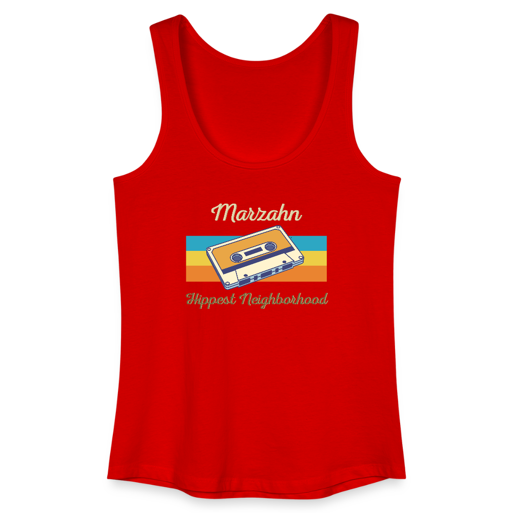 Marzahn Hippest Neighborhood - Frauen Bio Tank Top - Rot