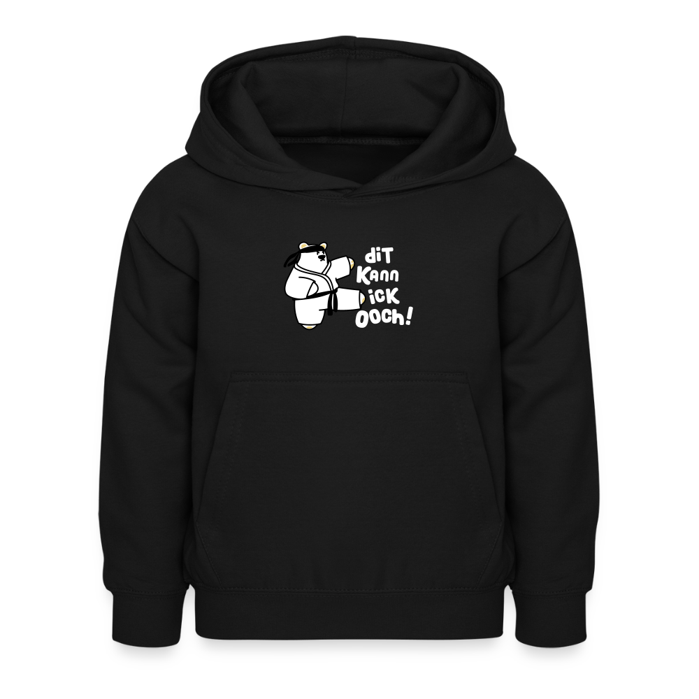 Dit kann ick ooch! - Kinder Hoodie - Schwarz