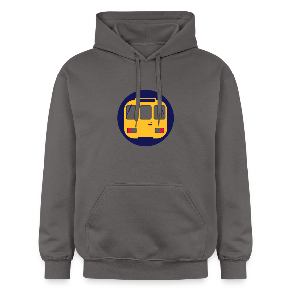 U-Bahntunnel - Hoodie - Dunkelgrau