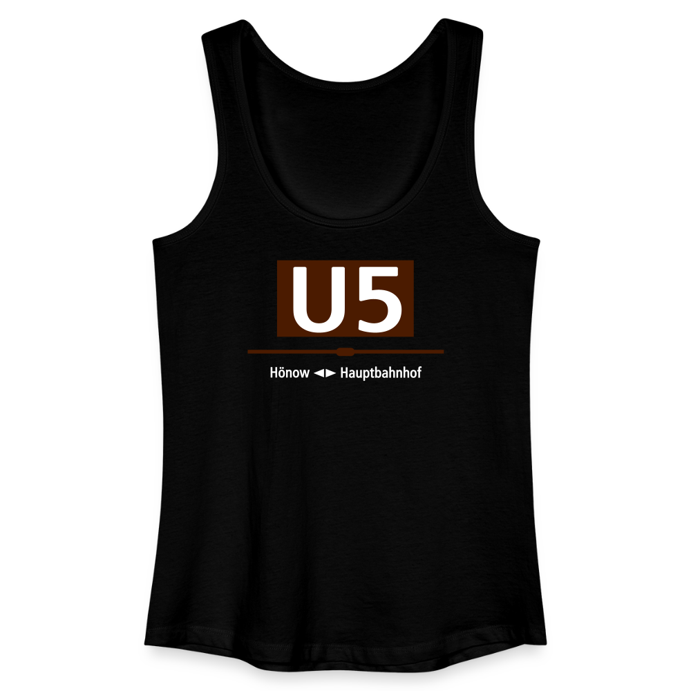 U5 - Frauen Bio Tank Top - Schwarz