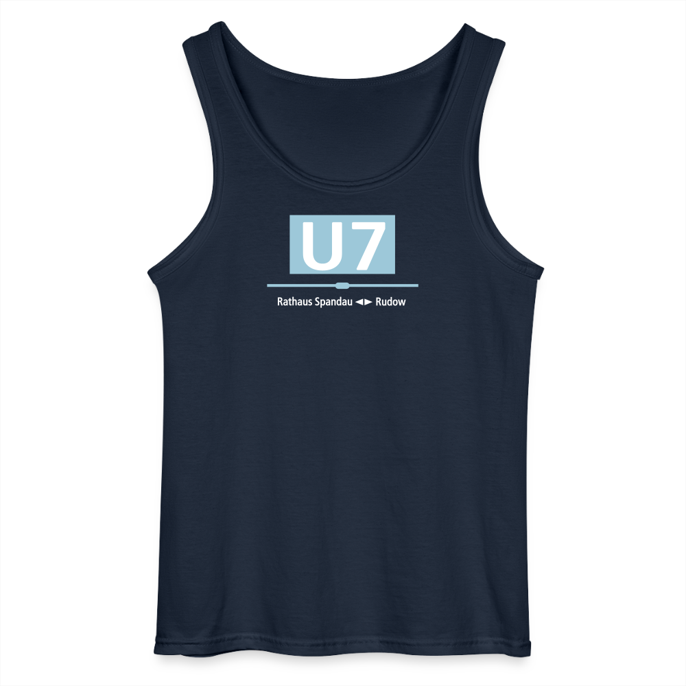 U7 - Männer Tank Top - Navy