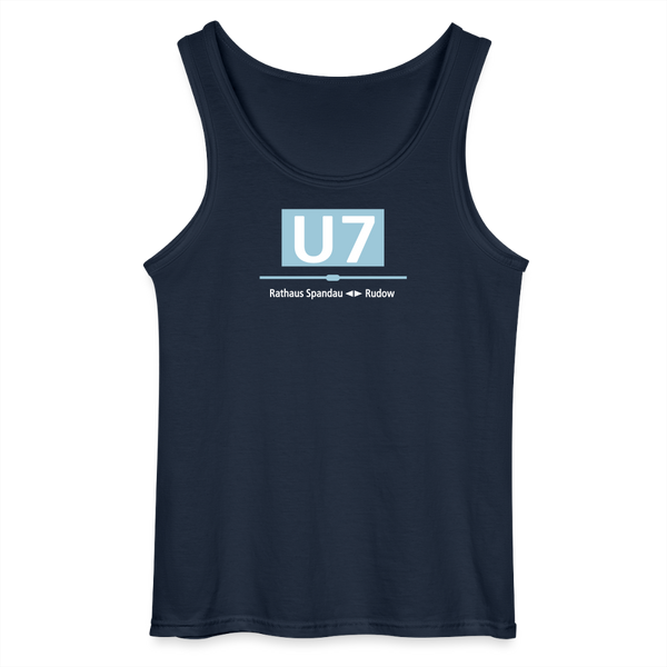 U7 - Männer Tank Top - Navy