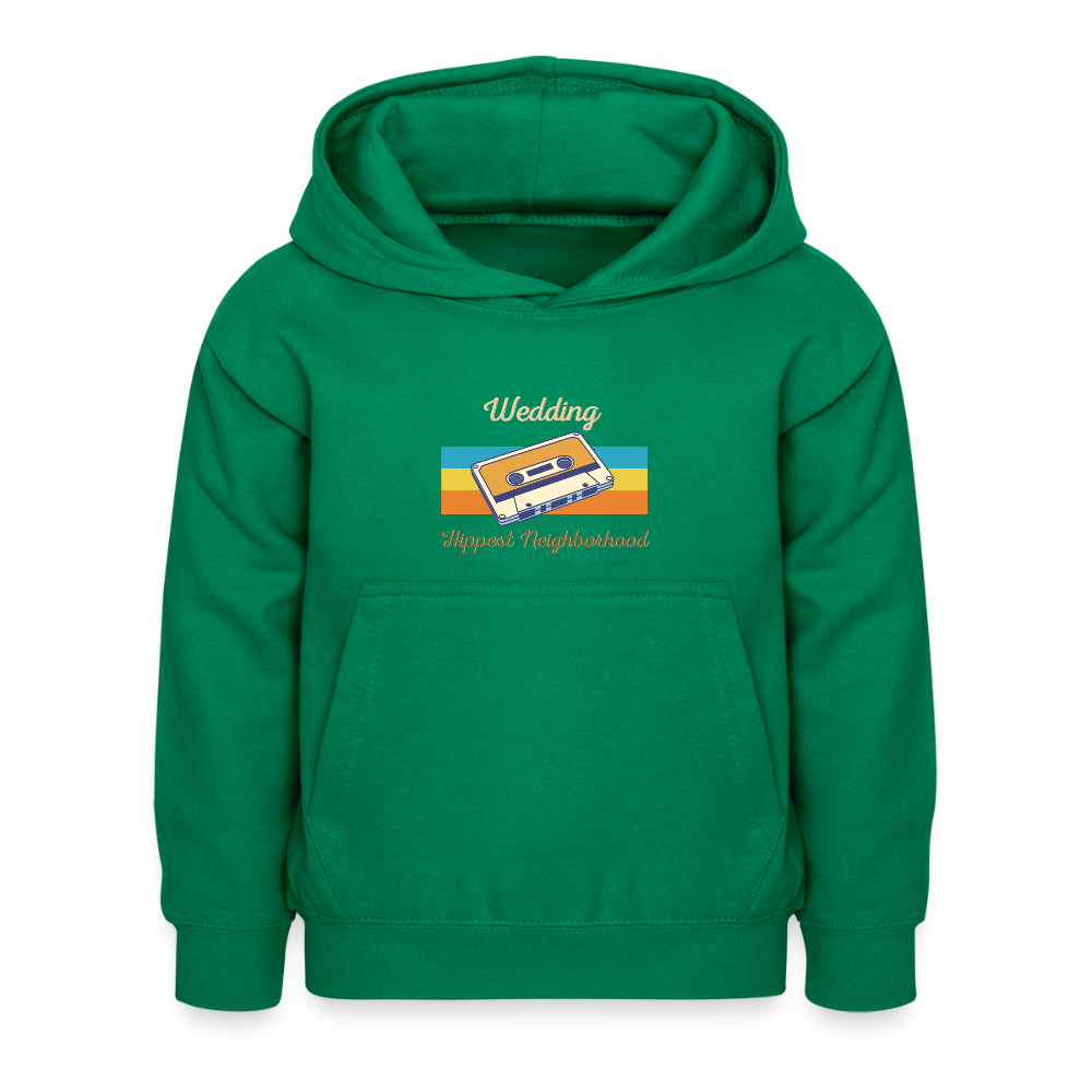 Wedding Hippest Neighborhood - Kinder Hoodie - Kelly Green