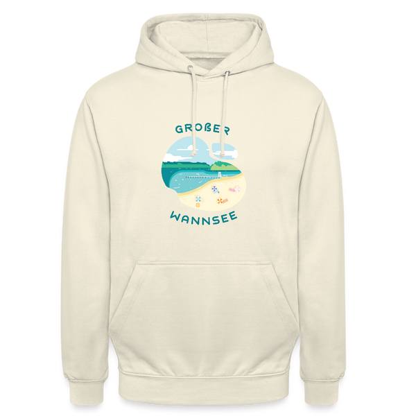 Großer Wannsee - Unisex Hoodie - Vanille-Milchshake