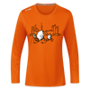 Fahrradtour Berlin - Frauen Sport Langarmshirt - Neonorange