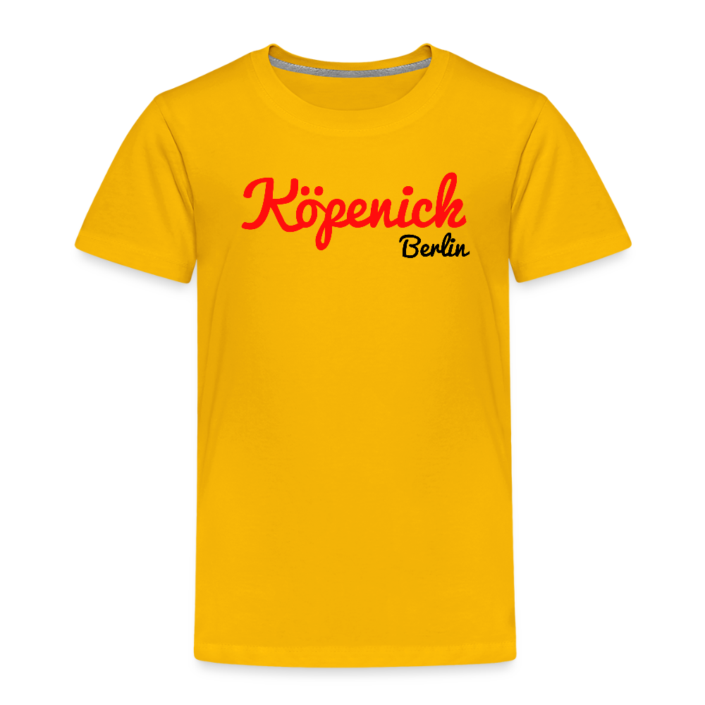 Köpenick - Kinder Premium T-Shirt - Sonnengelb