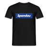 Spandau blau - Männer Premium T-Shirt - Schwarz