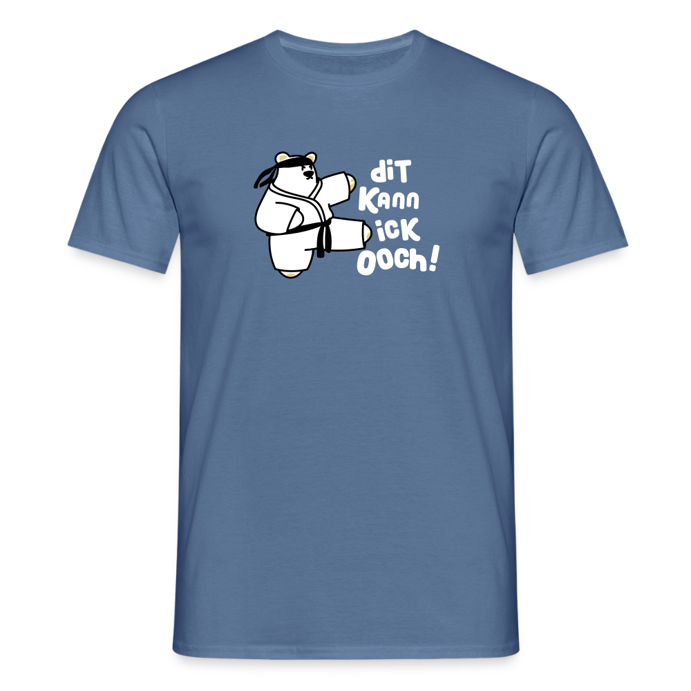 Dit kann ick ooch! - Männer Premium T-Shirt - Taubenblau