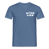 Jlücklich - Männer Premium T-Shirt - Taubenblau