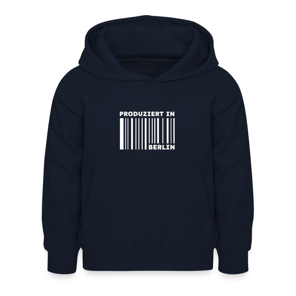PRODUZIERT IN BERLIN - Kinder Hoodie - Navy