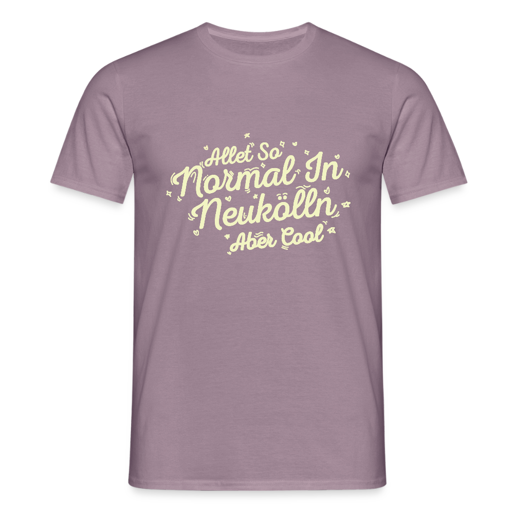 Neukölln is so normal - Männer Premium T-Shirt - Lilagrau