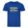 Keen Bock uff Heck Meck - Unisex Bio T-Shirt - Dunkelblau