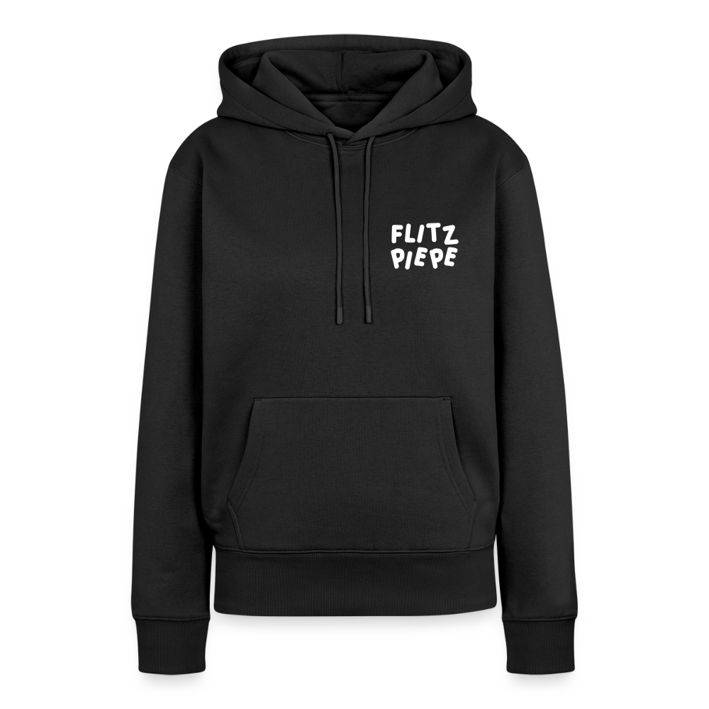 Flitz piepe - Frauen Premium Hoodie - Schwarz