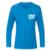 Allet Jut - Frauen Sport Langarmshirt - Saphirblau
