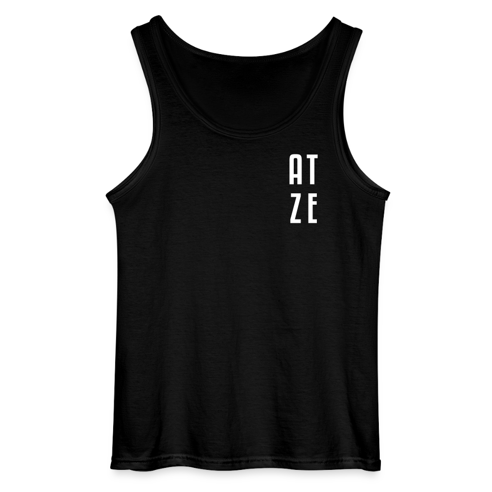Atze - Männer Tank Top - Schwarz