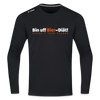 Bin uff Bier-Diät! (schon 3 Tage valorn) - Männer Sport Langamshirt - Schwarz