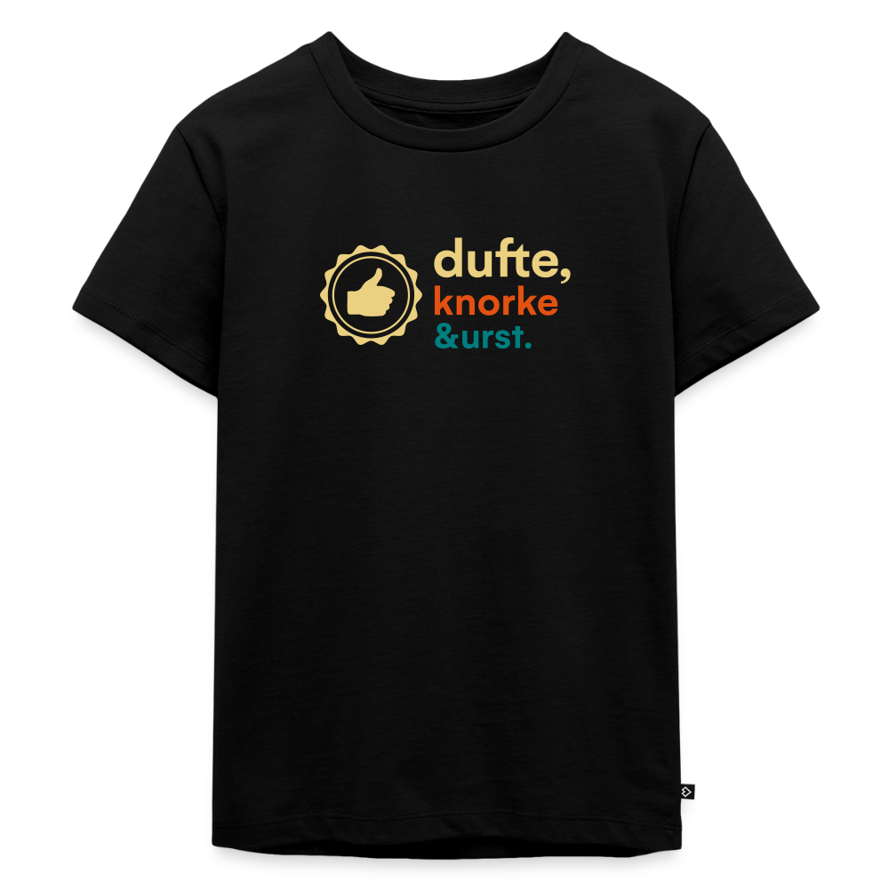 Dufte, Knorke, Urst - Kinder Premium T-Shirt - Schwarz