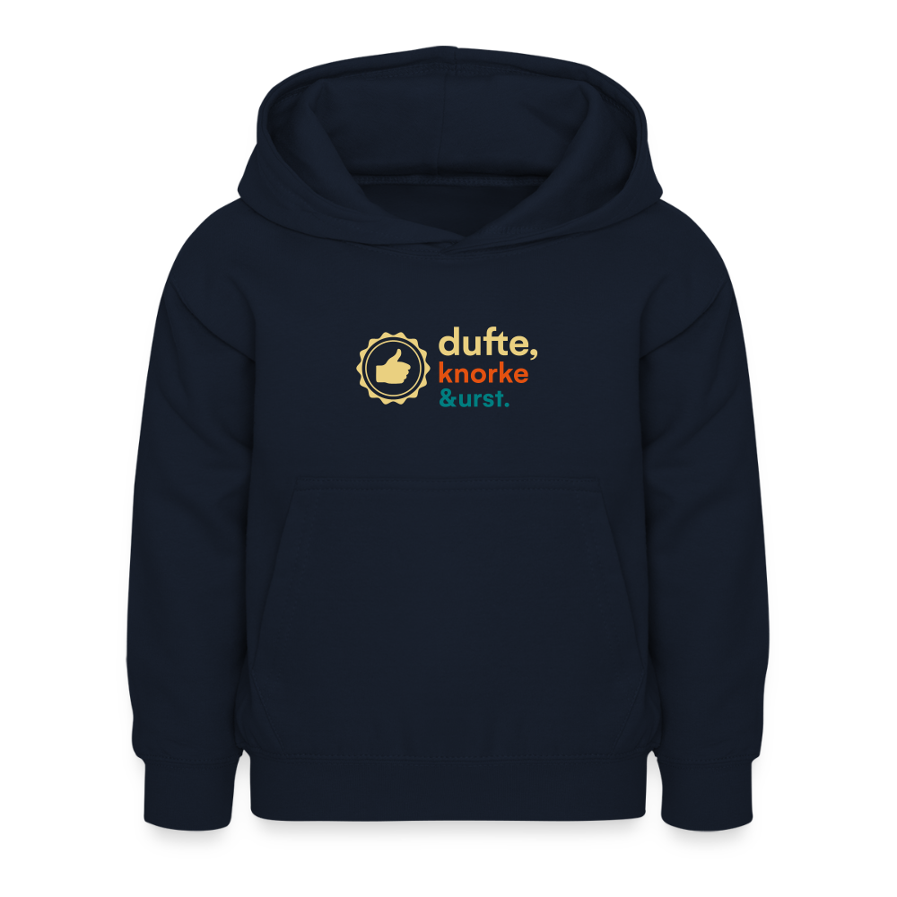 Dufte, Knorke, Urst - Kinder Hoodie - Navy